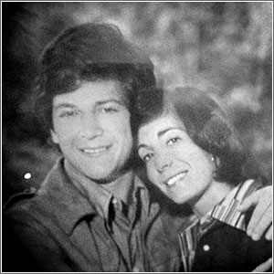 John and DD Eisenberg as high school sweethearts.