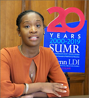 Associate Director of the SUMR Program for the last six years, Safa Browne, MPH