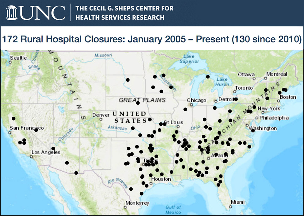 Already in Fiscal Crisis Rural Hospitals Face COVID 19 Penn LDI