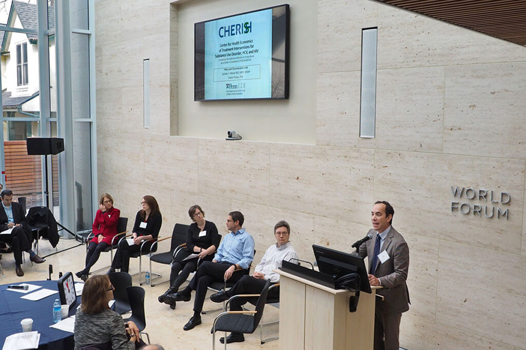 Zachary Meisel, MD, MPH, an Assistant Professor in the Department of Emergency Medicine, reviews the latest activities of CHERISH, a new research center