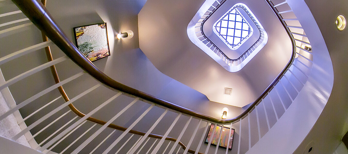 Colonial Penn Center staircase