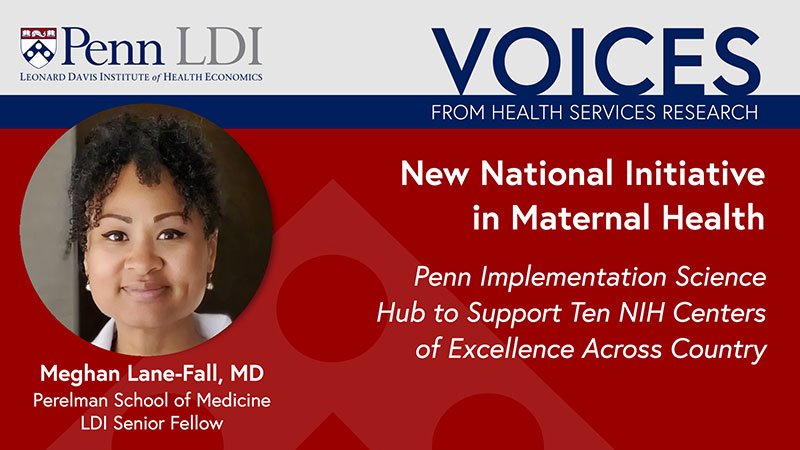 NIH Hub Puts Penn At Center Of New National Maternal Health Research ...